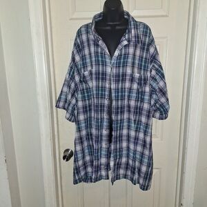 King size button-down shirt